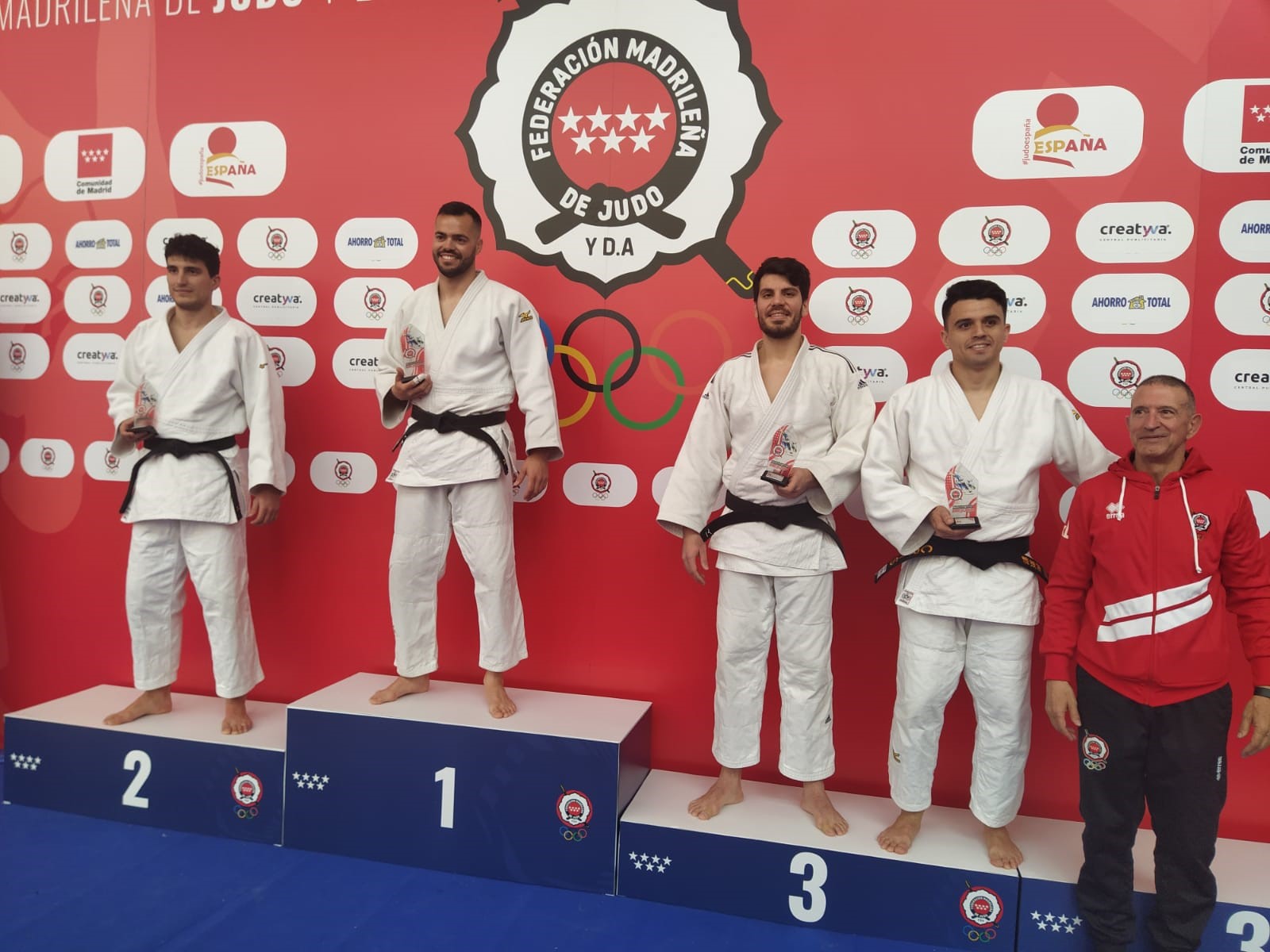 Lluis Galian, Plata en la Copa de Espa&ntilde;a de Judo Veteranos de Madrid 19-03-23